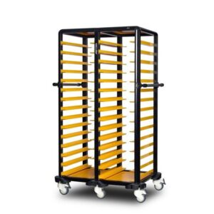 İkili Servis Tepsi Arabası 150 (Etrafı Açık)