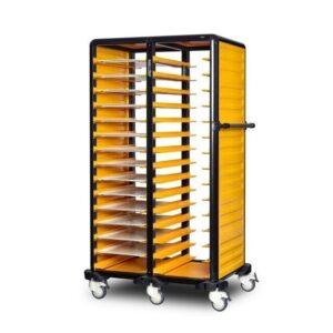 İkili Servis Tepsi Arabası 150 (2 Yanı Kapalı)